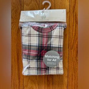 COPY - GAP baby plaid pj set